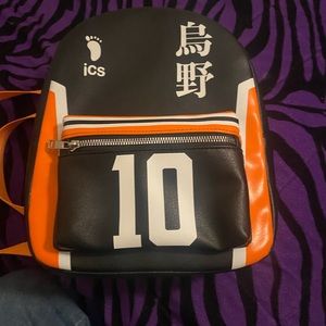 Brand new haikyuu mini backpack